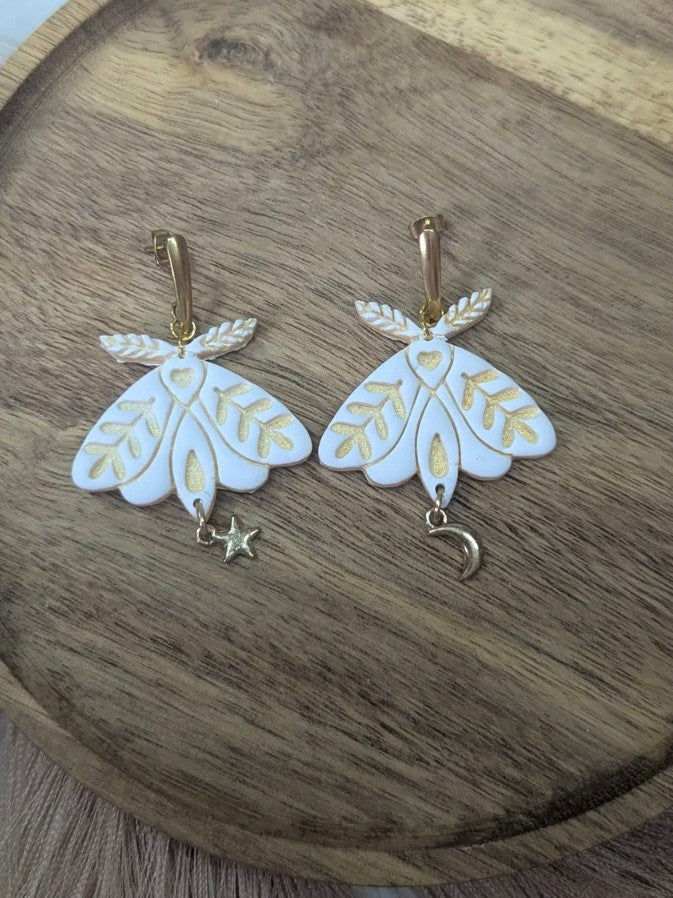 Golden Lunar Moths