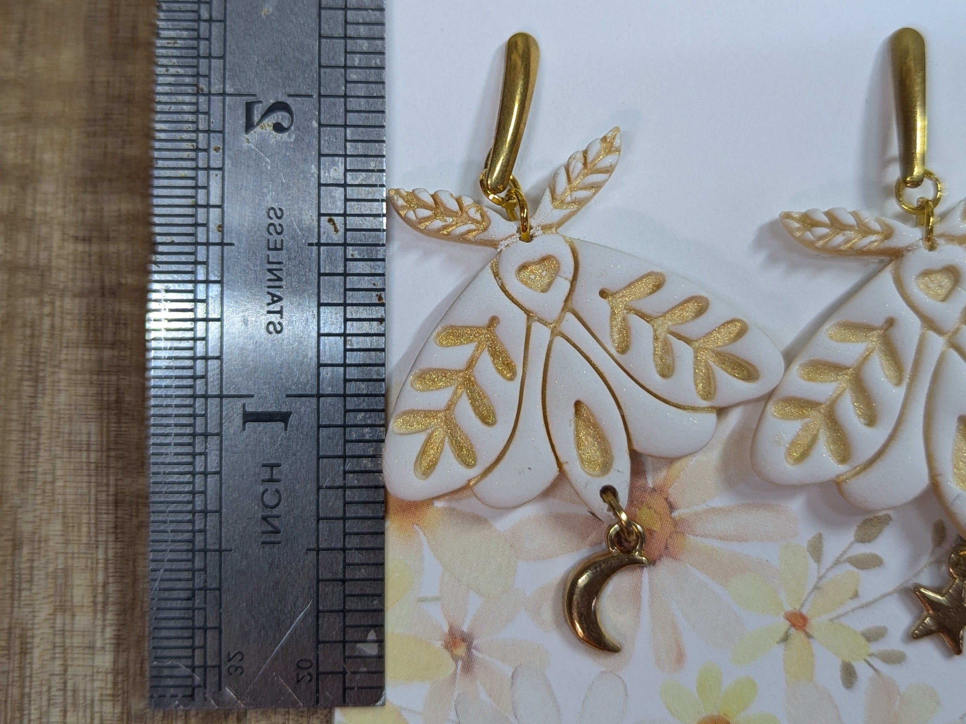 Golden Lunar Moths