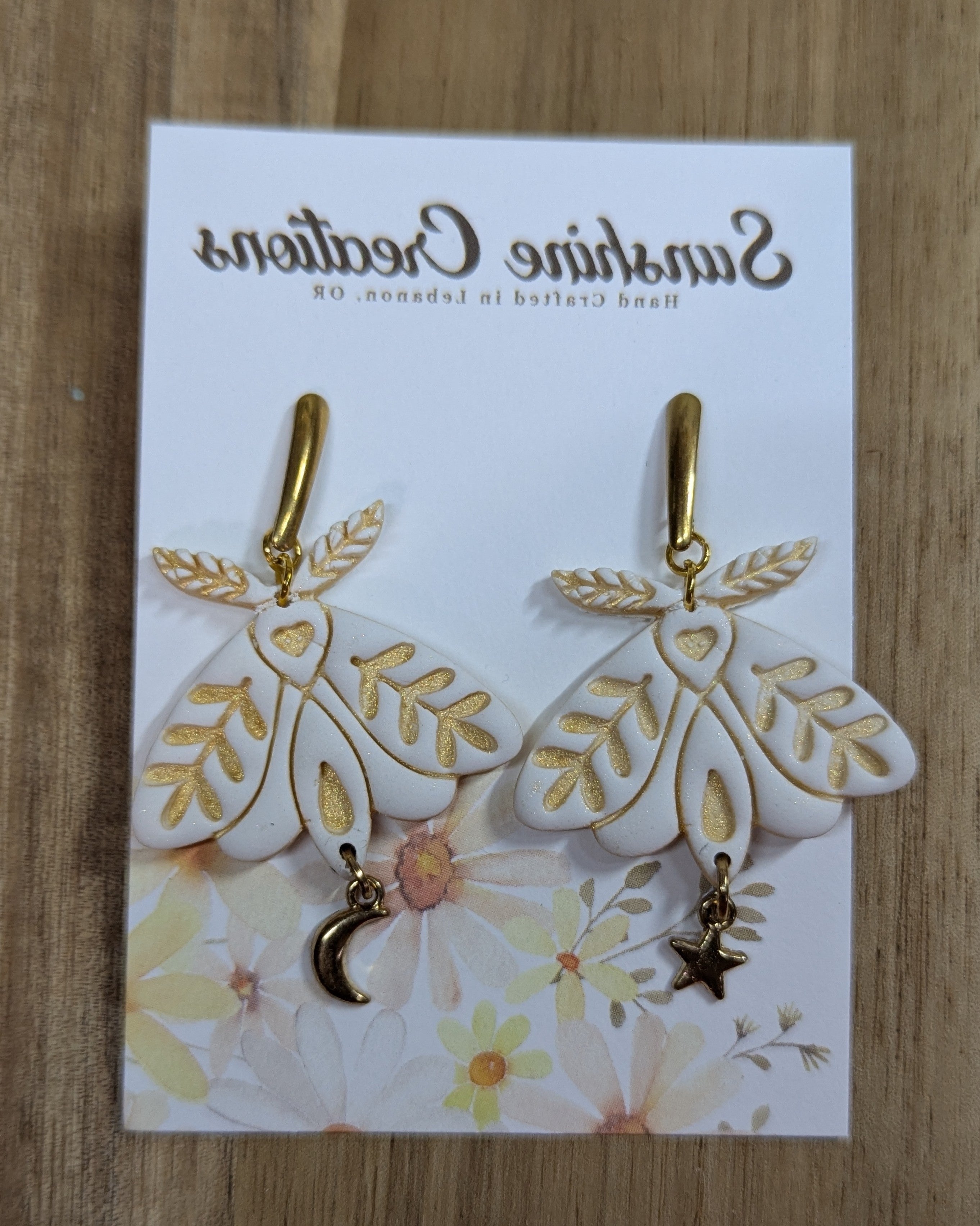 Golden Lunar Moths